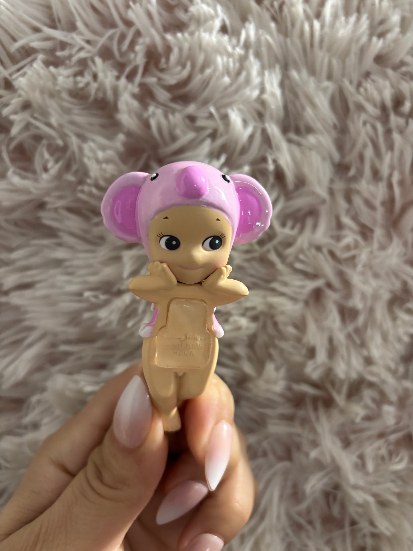 Pink/purple koala