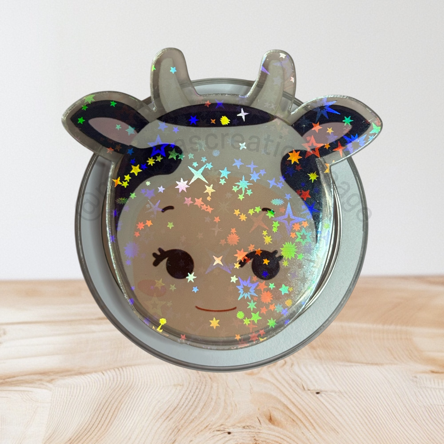 Cow pop socket