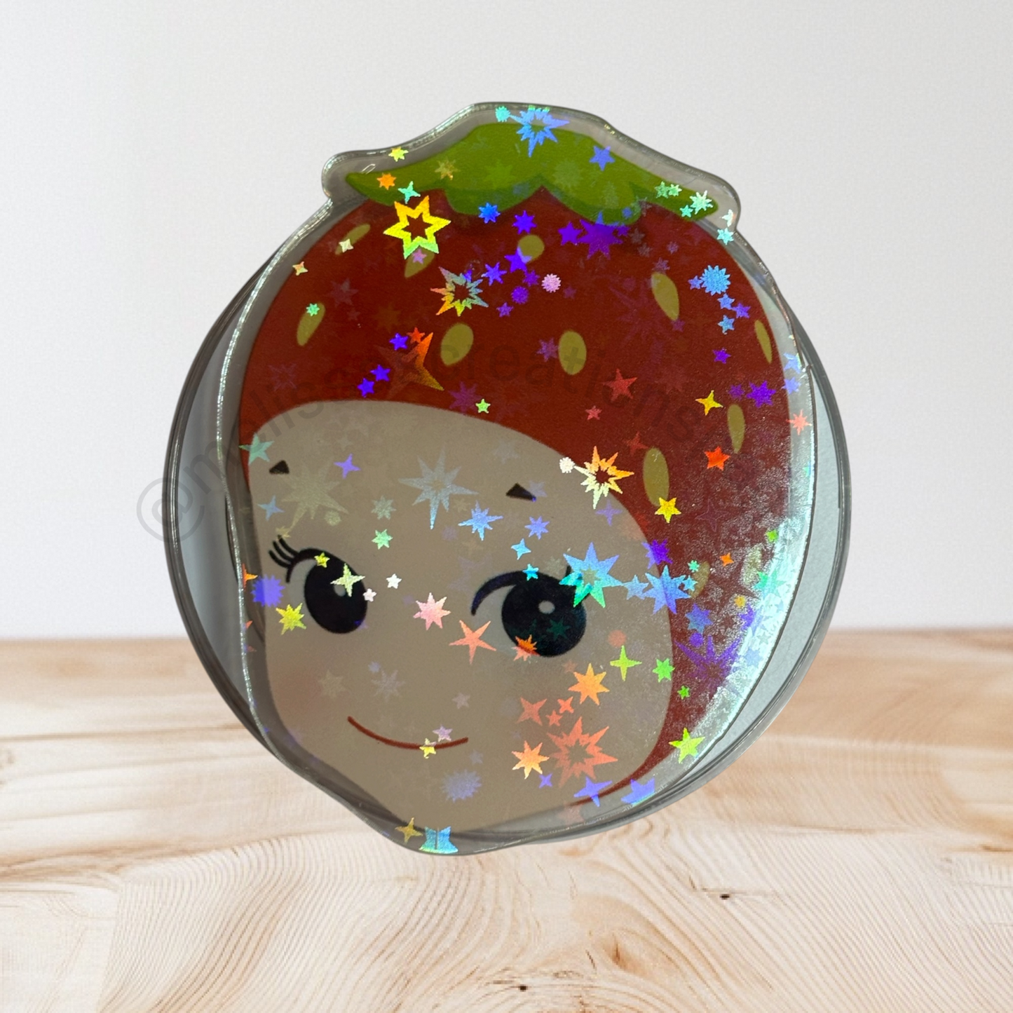 Strawberry pop socket #2
