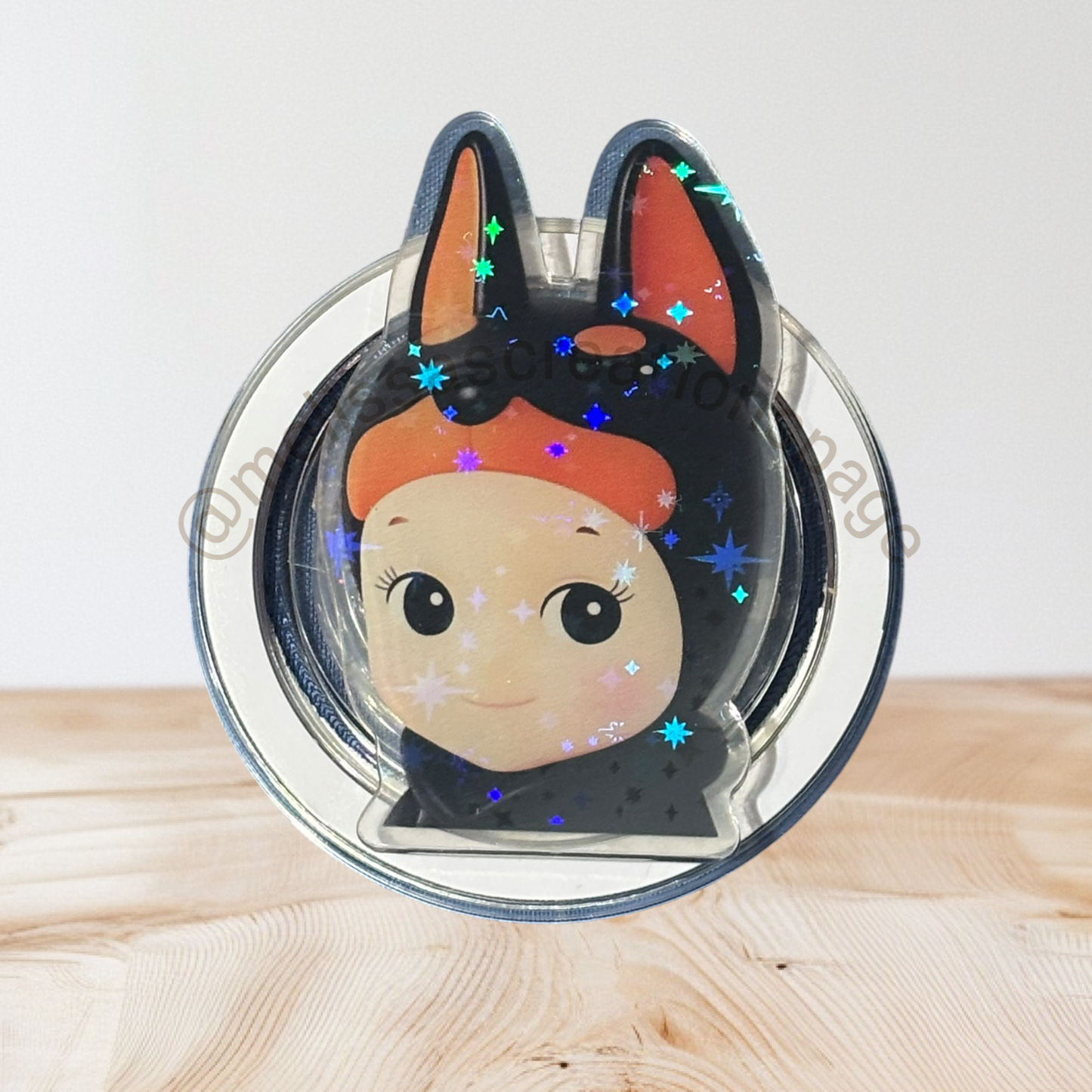 Doberman pop socket