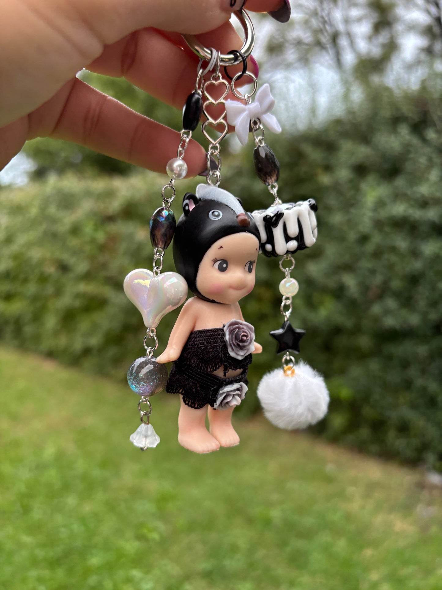Sonny Angel Skunk keychain