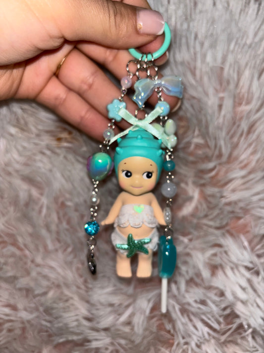 Authentic Seashell Sonny Angel keychain