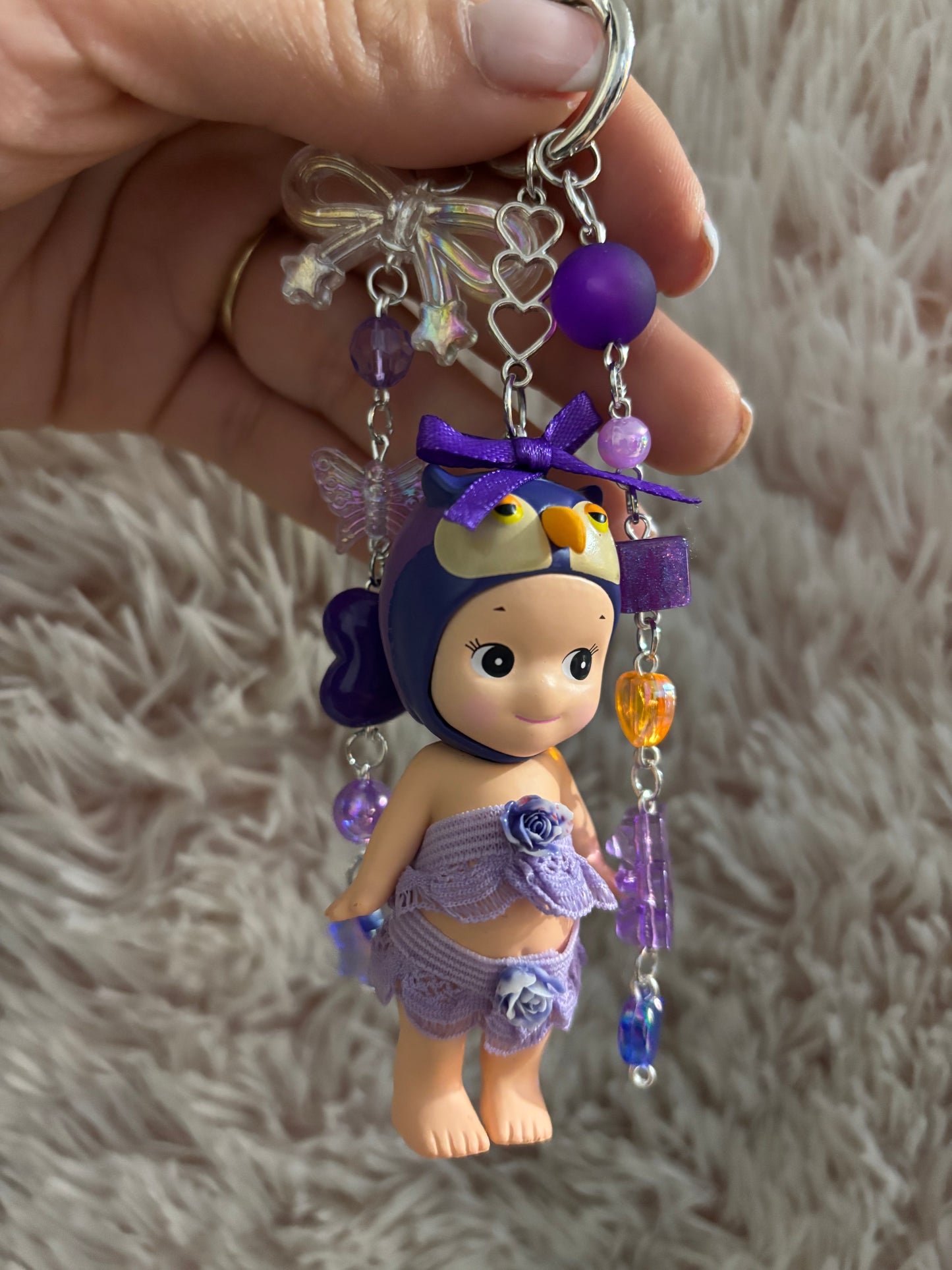 Owl Sonny angel keychain