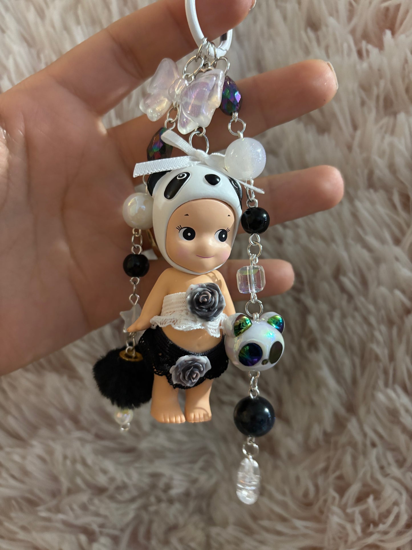 Panda Sonny Angel keychain