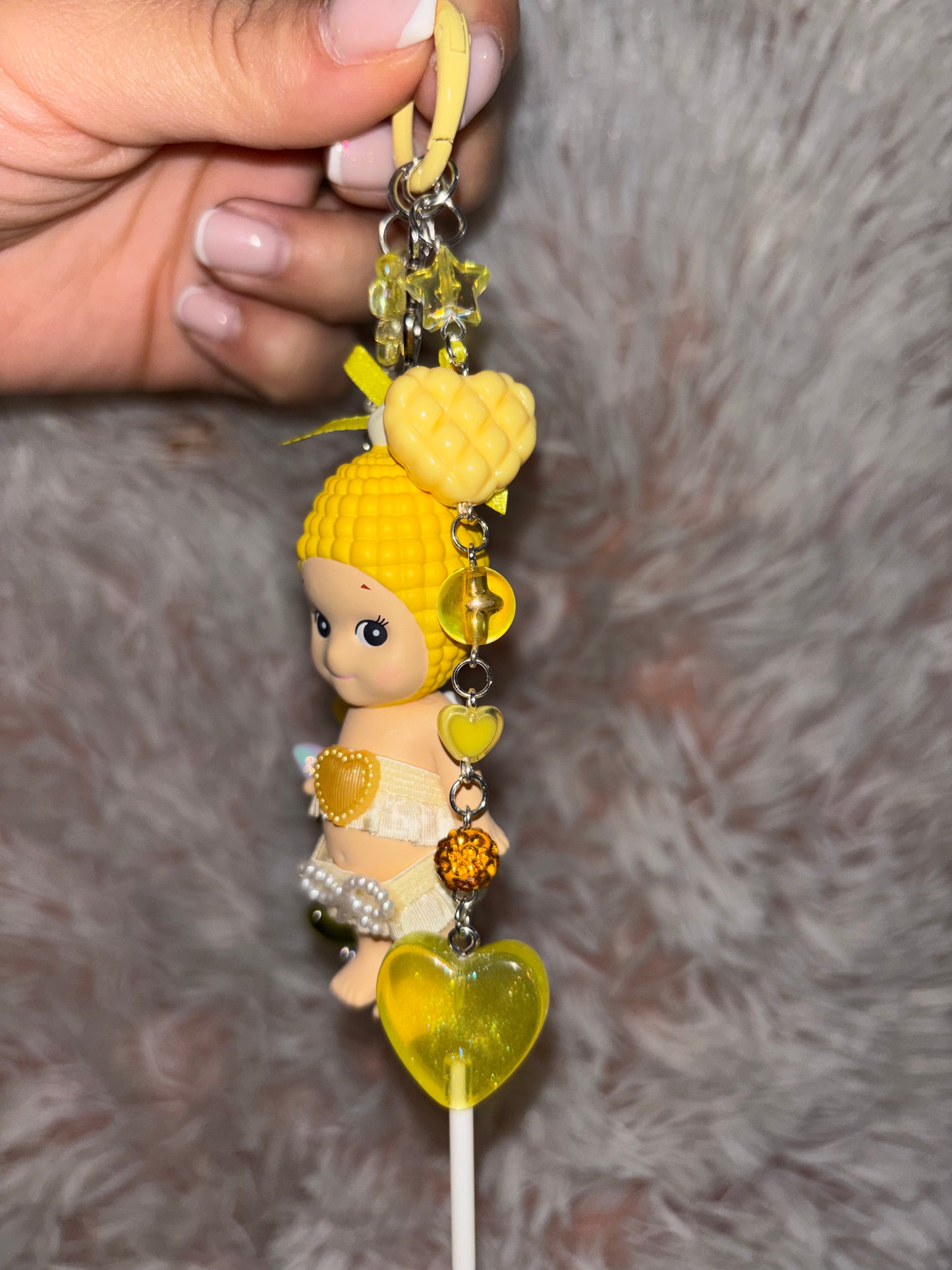Authentic Corn Sonny Angel keychain
