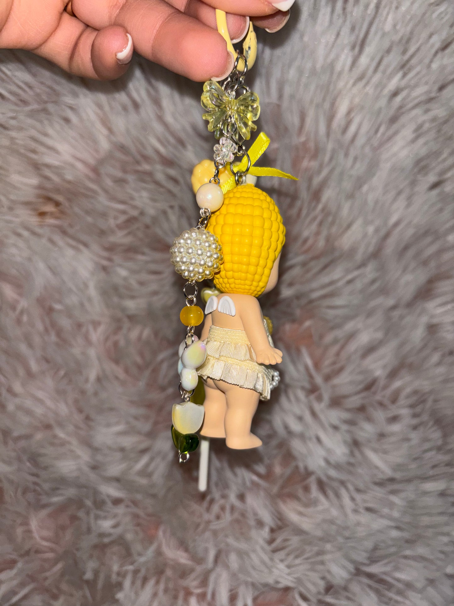 Authentic Corn Sonny Angel keychain