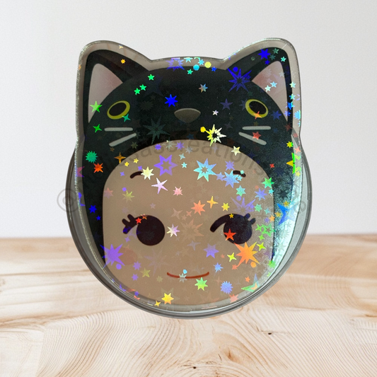 Black Cat pop socket