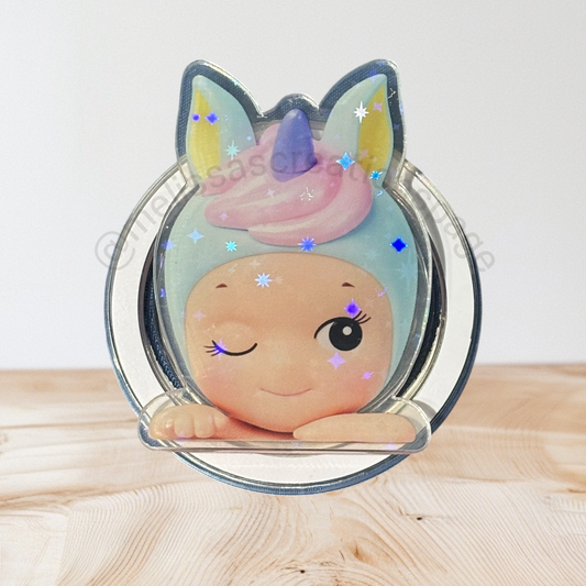 Dreaming unicorn pop socket
