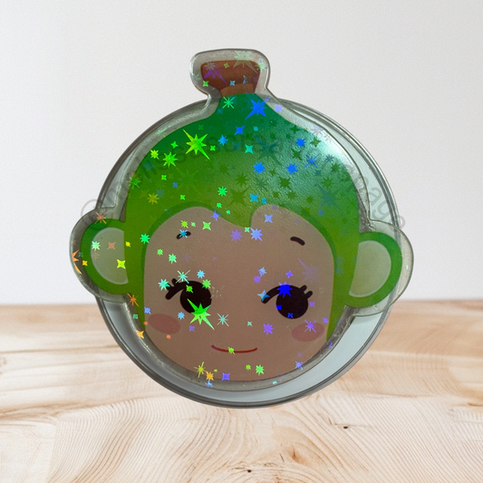 Green banana monkey
